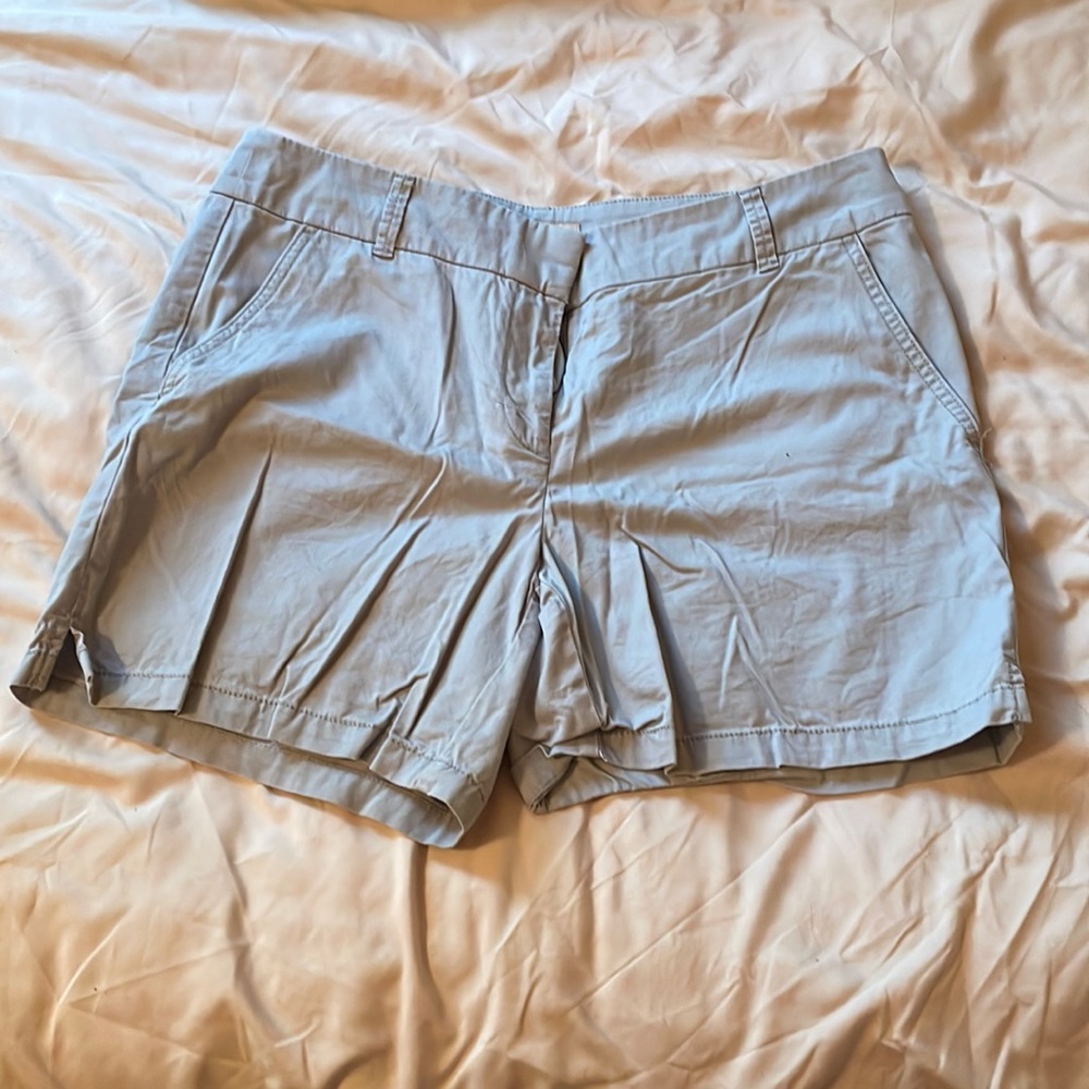 Loft light gray shorts